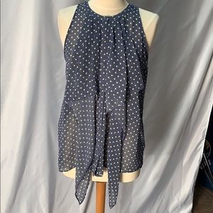 Princess Vera Wang Sleeveless Sheer Top Size L